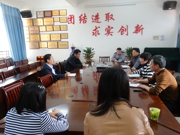 院领导深入我系调研指导工作