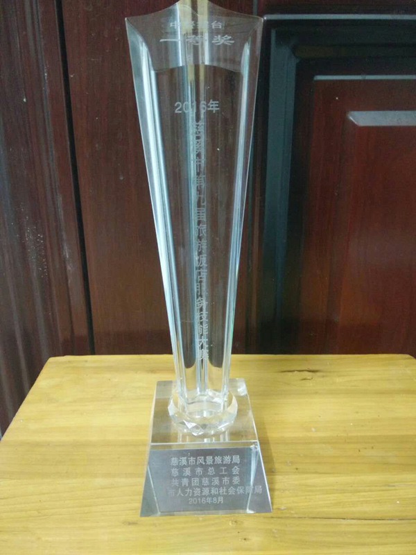 我系酒店管理专业实习生喜获一等奖