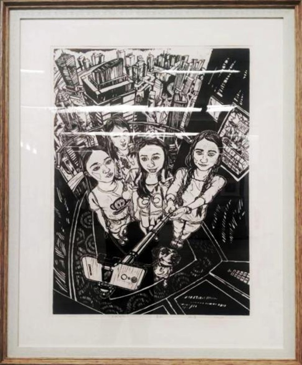 我系三教师的作品入选2016新人-新作安徽省高等院校教师版画作品展 我系三教师的作品入选2016新人-新作安徽省高等院校教师版画作品展