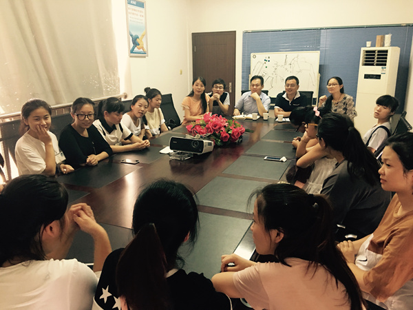 我系暑期赴企业看望顶岗实习学生 我系暑期赴企业看望顶岗实习学生