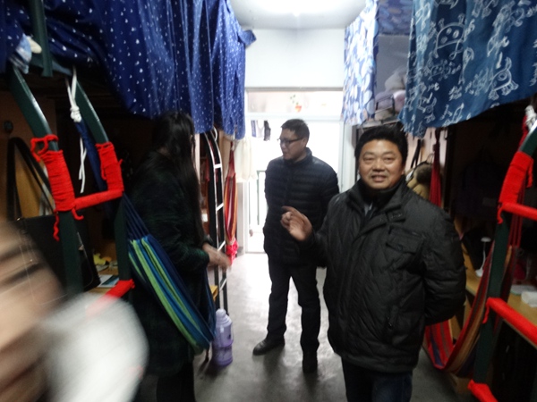 我系开展“文明离校”卫生检查活动