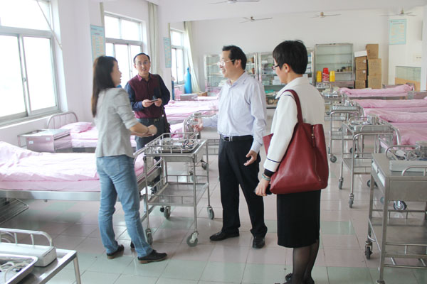 孙晓峰院长率我系考察组赴长沙民政职业技术学院调研