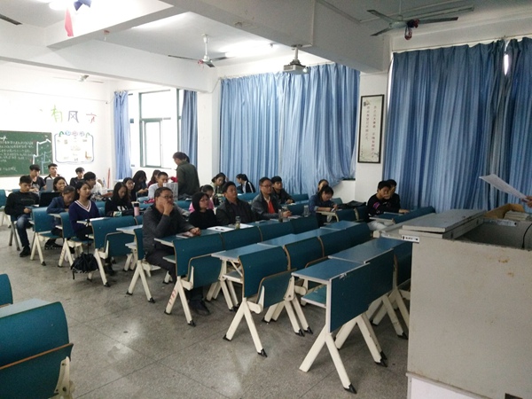 我系举行大学生职业规划设计大赛暨创业大赛预赛 我系举行大学生职业规划设计大赛暨创业大赛预赛