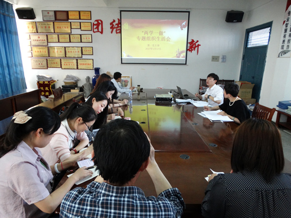 我系第一党支部召开“两学一做”组织生活会 我系第一党支部召开“两学一做”组织生活会