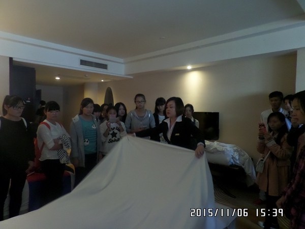 我系开展2015级酒店管理专业认知实习