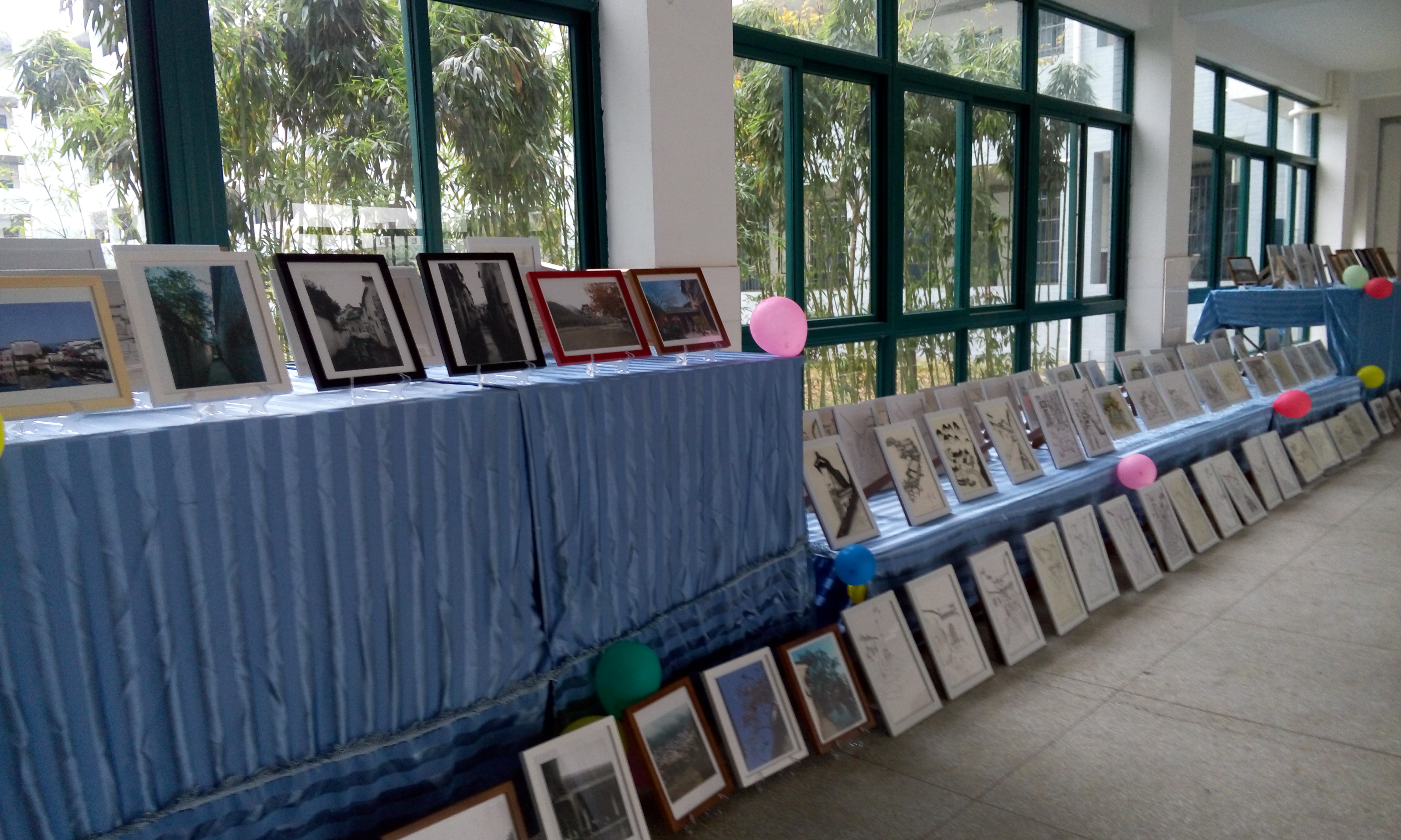 我系举行皖南写生作品展